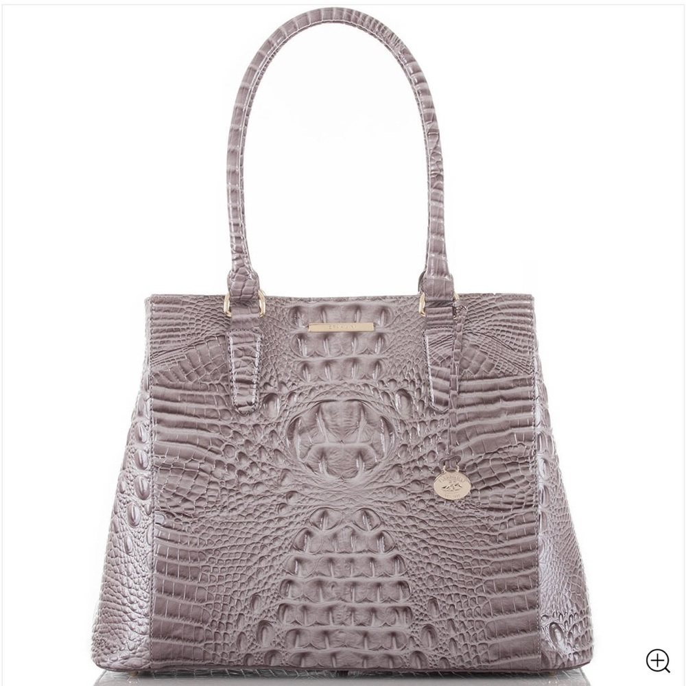 Brahmin Joan Tote Quill Melbourne Gray